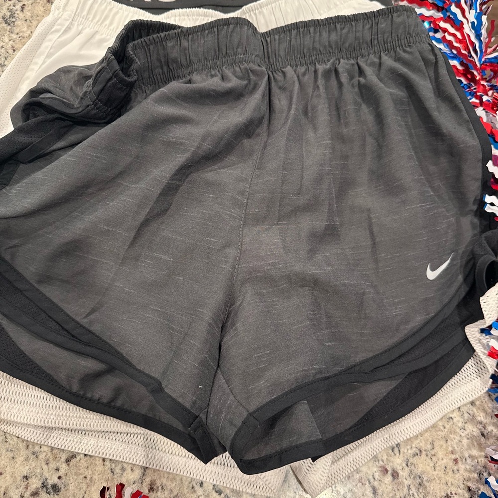 Nike Women's Charcoal Athletic Shorts